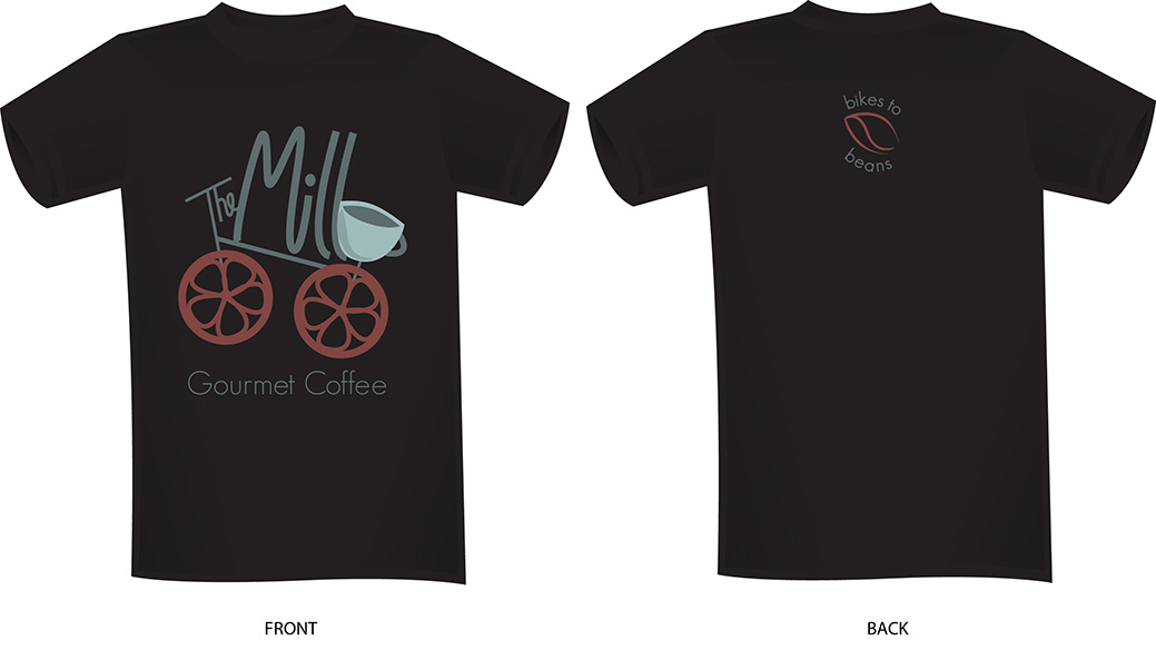 T-Shirt_Black T-shirt Mockup