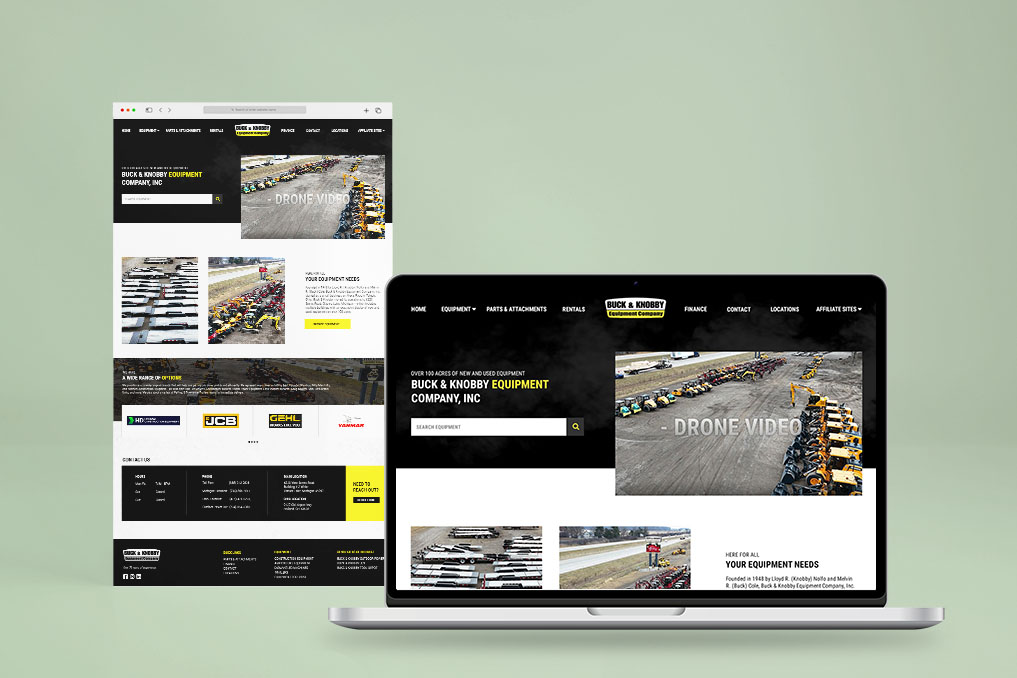 Buck & Knobby website image