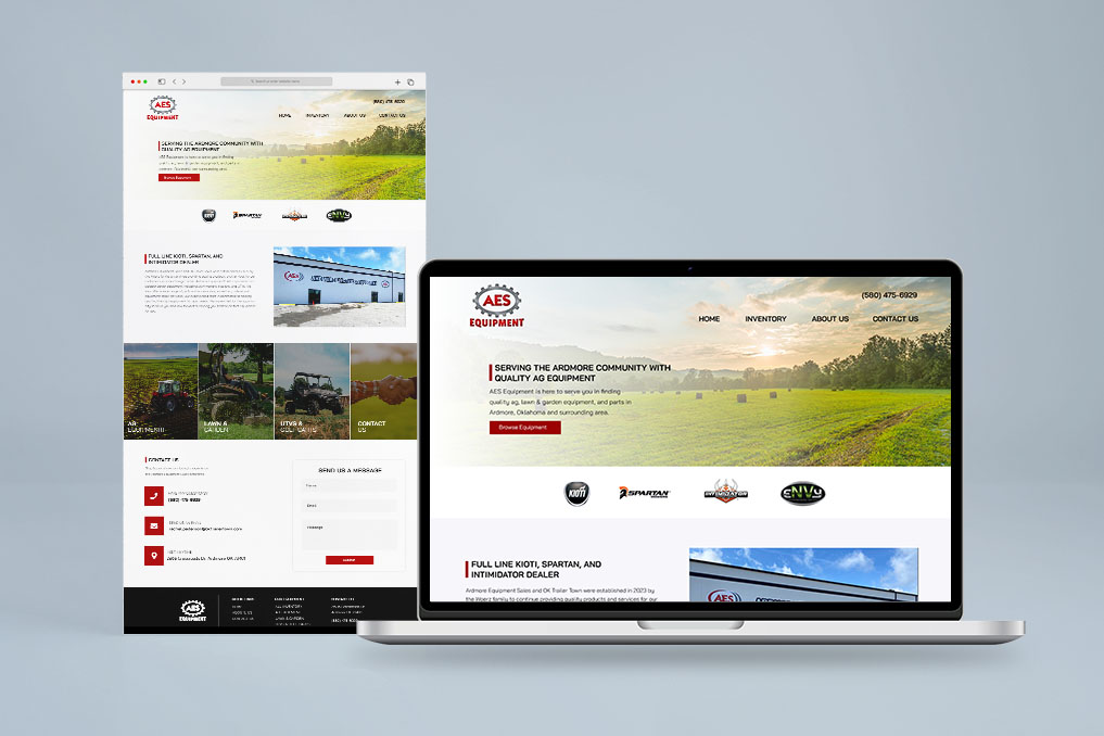 Ardmre Equipment  website image